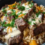 Cheesy Steak & Rice