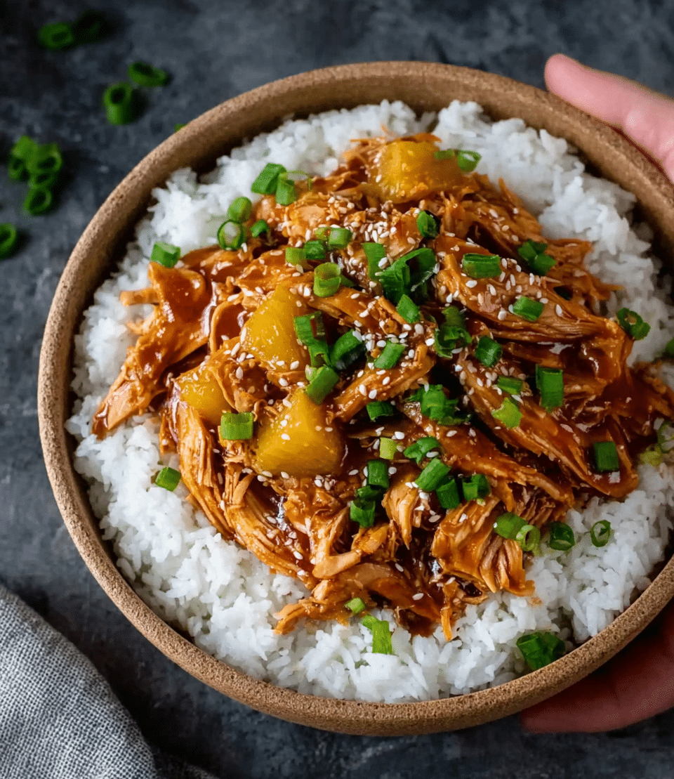 Crockpot Huli Huli Chicken