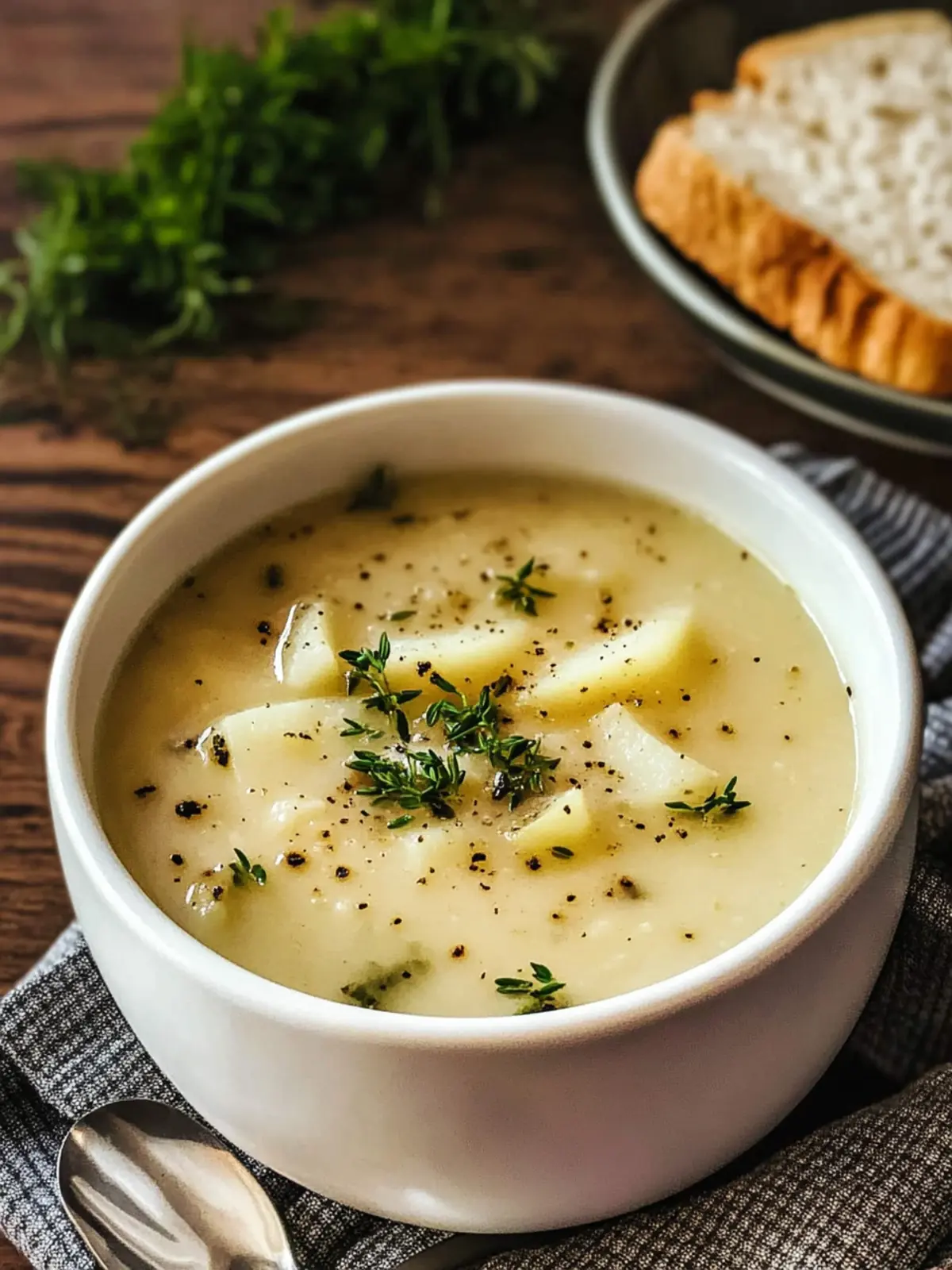 Warm Up with Roasted Garlic Potato Soup That Nourishes the Soul 5 Roasted Garlic Potato Soup