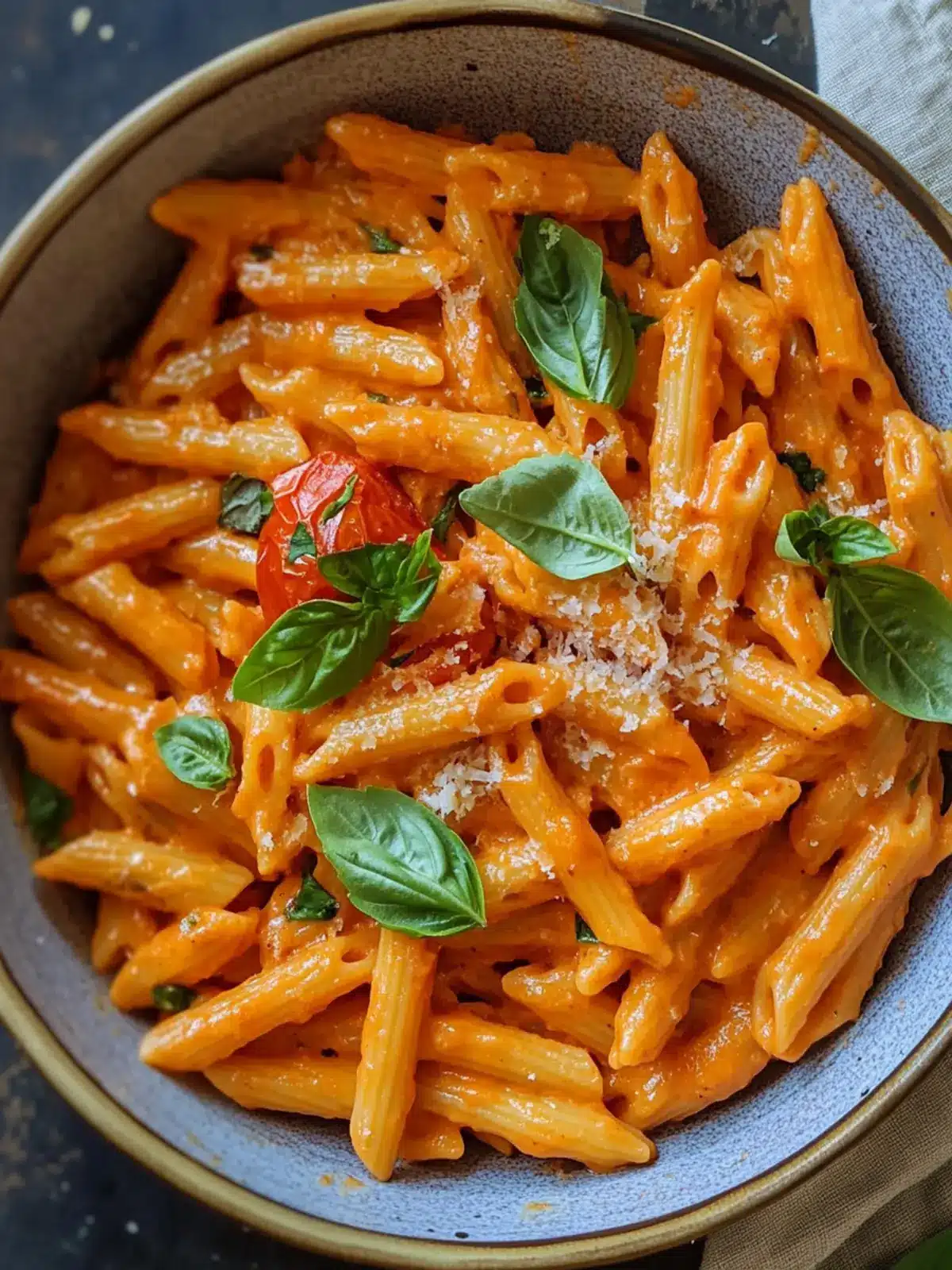 Vegan Creamy Tomato Pasta with Coconut Milk in 30 Minutes 2 Vegan Creamy Tomato Pasta with Coconut Milk