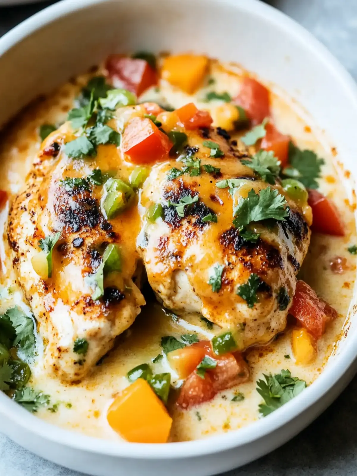 Flavorful Baked Queso Chicken You'll Crave Every Night 4 Flavorful Baked Queso Chicken