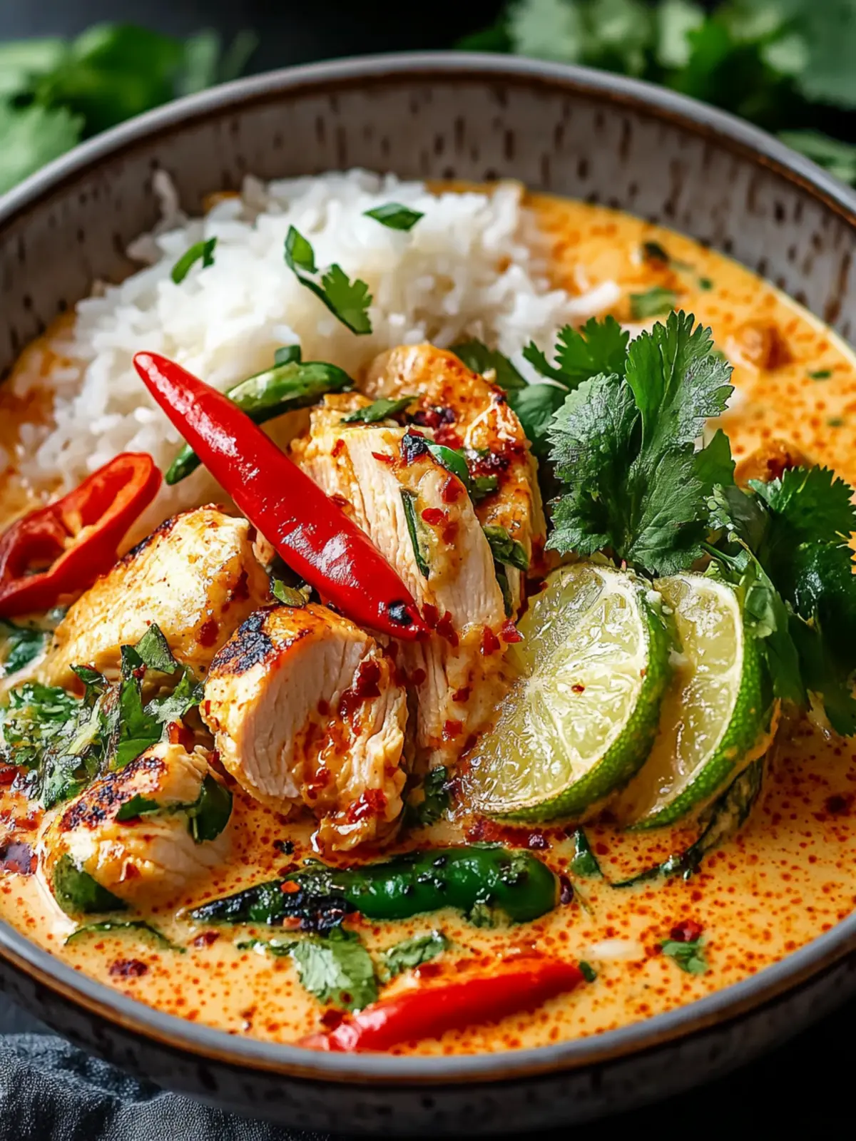 Creamy Thai Red Curry Chicken Bowls for Ultimate Comfort 3 Creamy Thai Red Curry Chicken Bowls