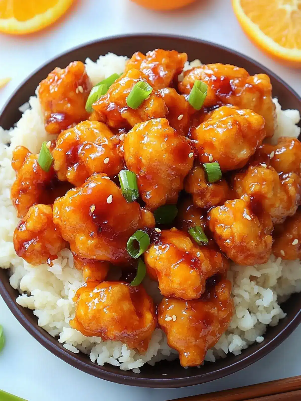 Crispy Homemade Orange Chicken: Sweet, Tangy & Irresistible 3 Orange Chicken