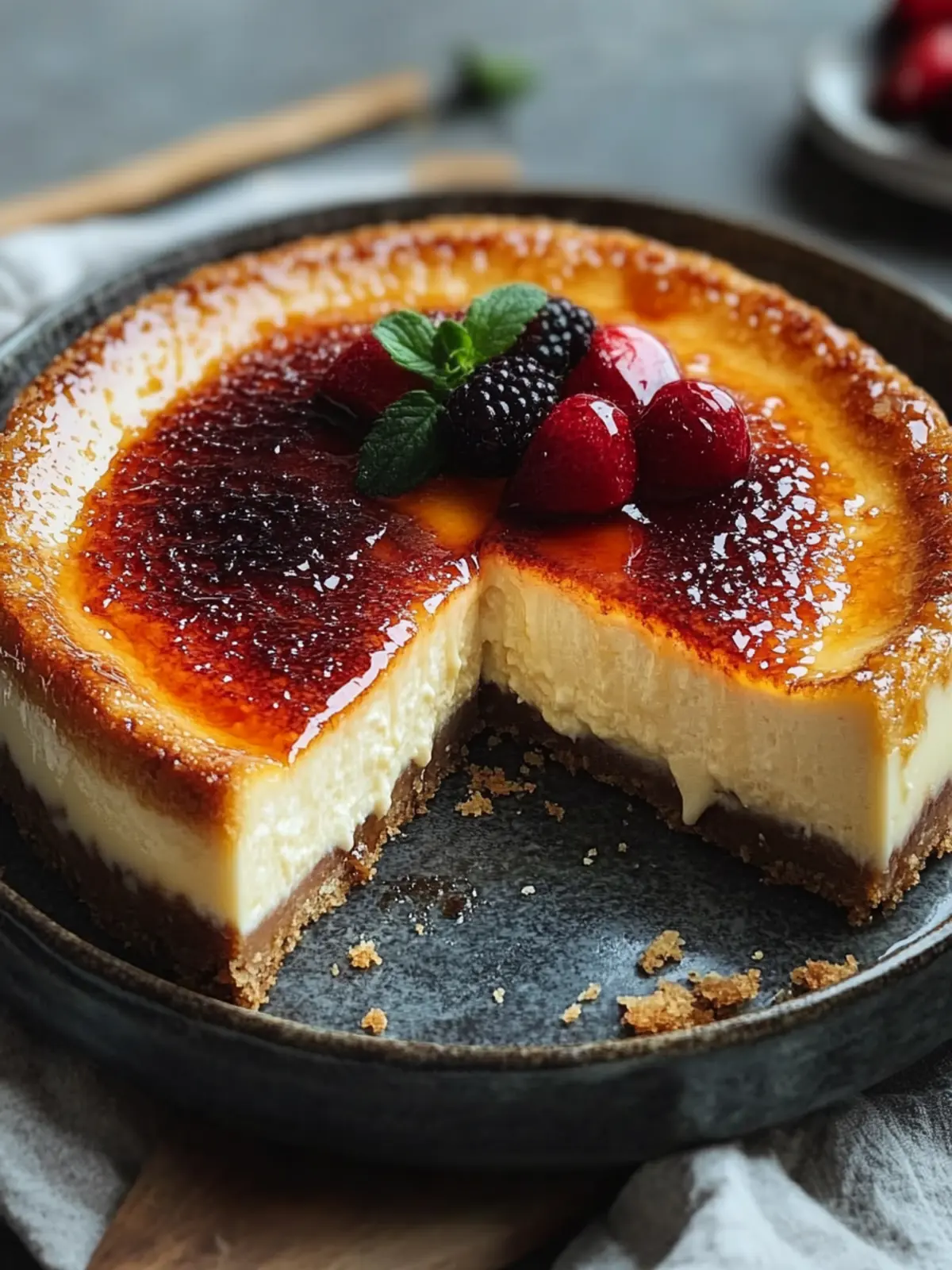 Decadent Crème Brûlée Cheesecake to Wow Your Guests 2 Crème Brûlée Cheesecake