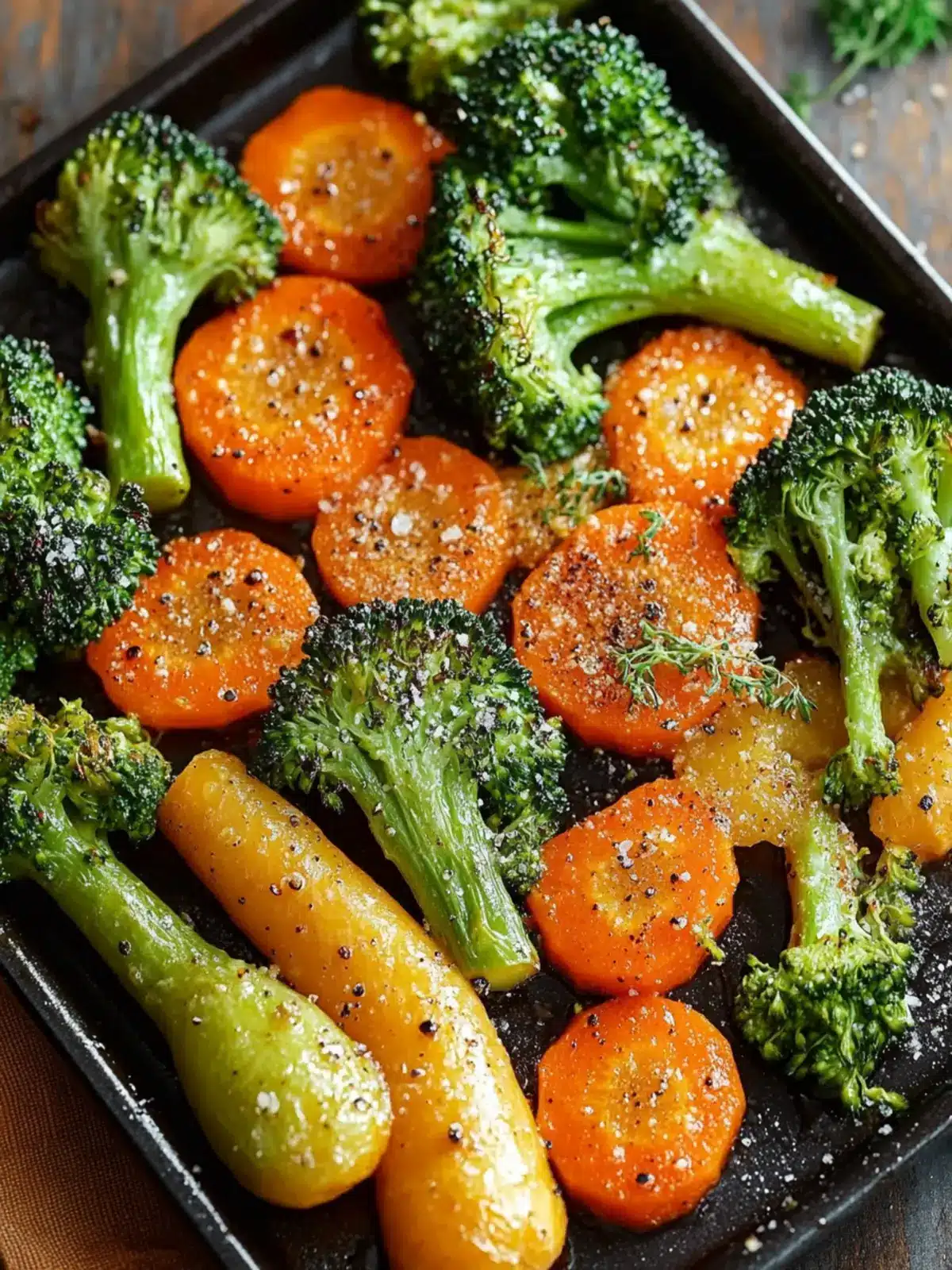 Roasted Broccoli and Carrots: A Flavorful Veggie Delight 3 Roasted Broccoli and Carrots