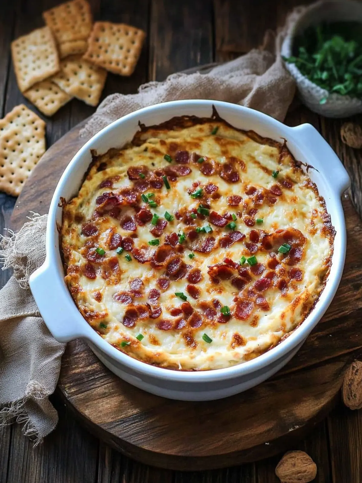 Irresistible Hot Smoked Gouda Bacon Dip for Game Day Fun 4 Hot Smoked Gouda Bacon Dip