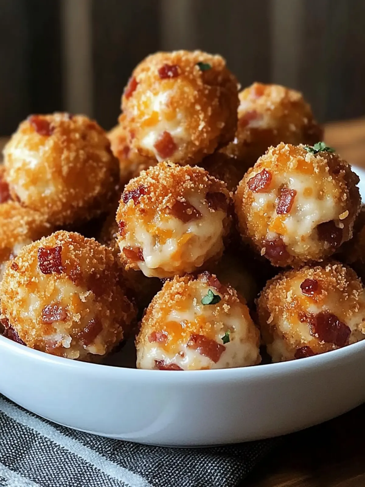 Mouthwatering Low Carb Bacon Cheddar Mini Cheese Balls 4 Low Carb Bacon Cheddar Mini Cheese Balls