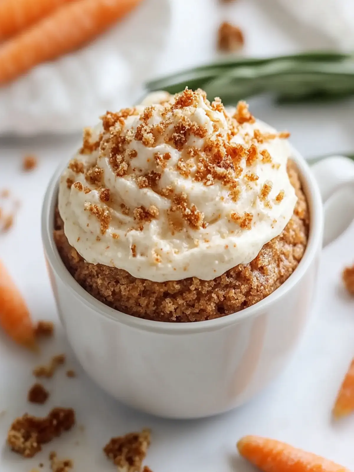 Savor This 5-Minute Keto Carrot Cake Mug Cake Bliss Today 4 5-Minute Keto Carrot Cake Mug Cake