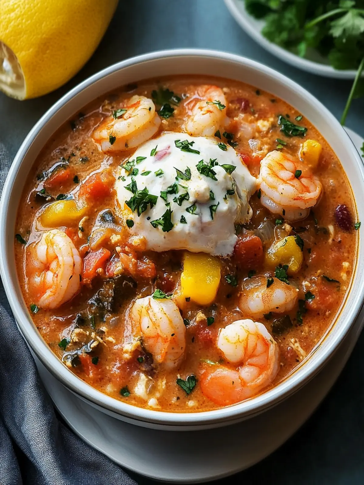 Creamy Seafood and Shrimp Chili for a Cozy Night In 2 Creamy Seafood and Shrimp Chili