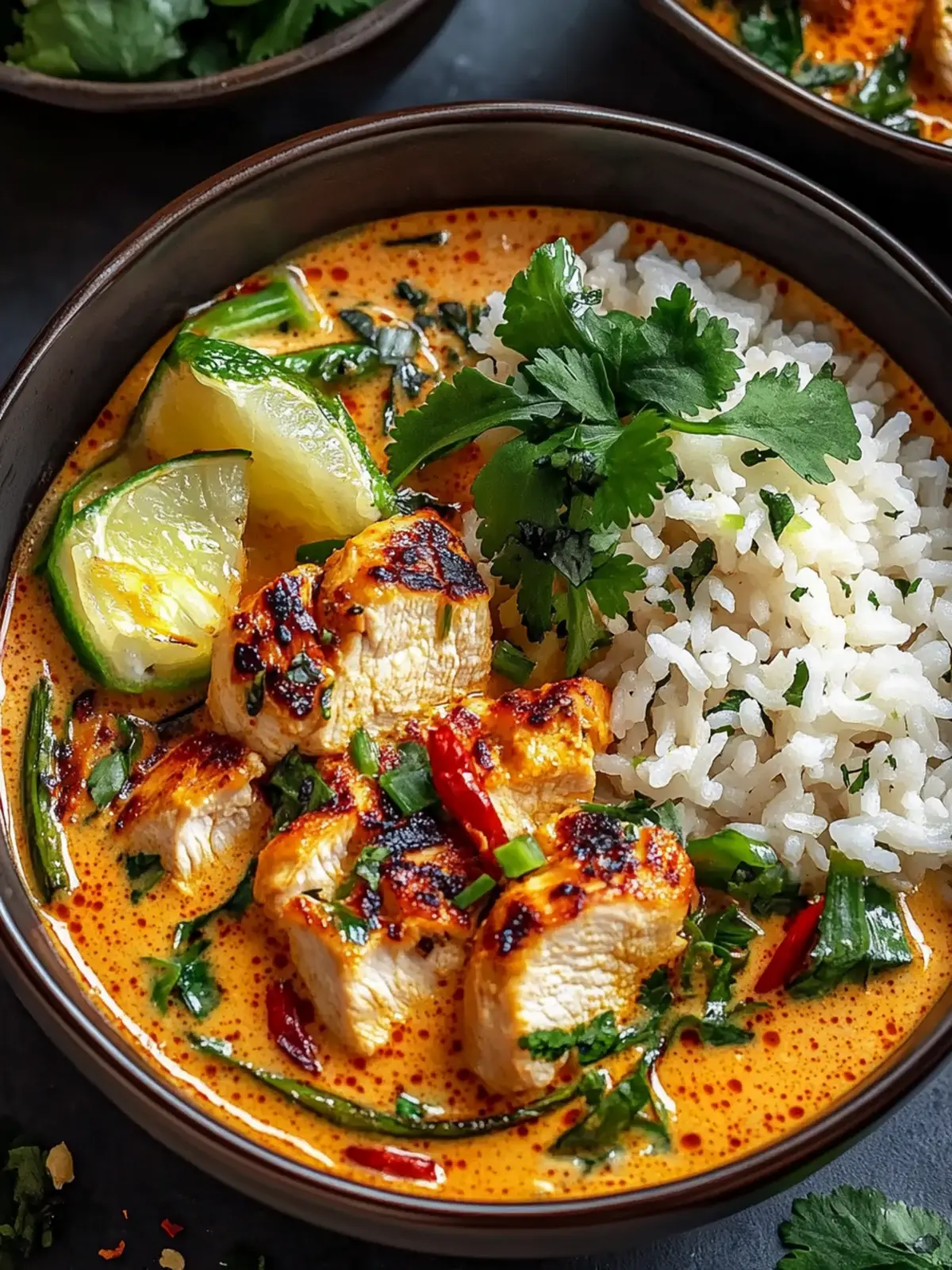 Creamy Thai Red Curry Chicken Bowls for Ultimate Comfort 2 Creamy Thai Red Curry Chicken Bowls