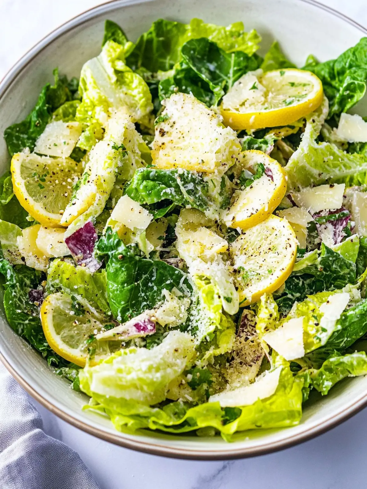 Zesty 5-Minute Lemon Parmesan Lettuce Salad You'll Love 5 5-Minute Lemon Parmesan Lettuce Salad