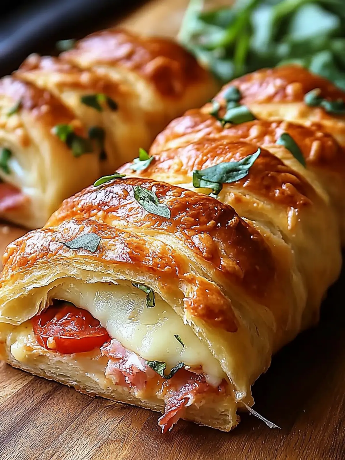 Italian Crescent Roll Sandwich Bake: Easy Family Dinner Delight 3 Italian Crescent Roll Sandwich Bake