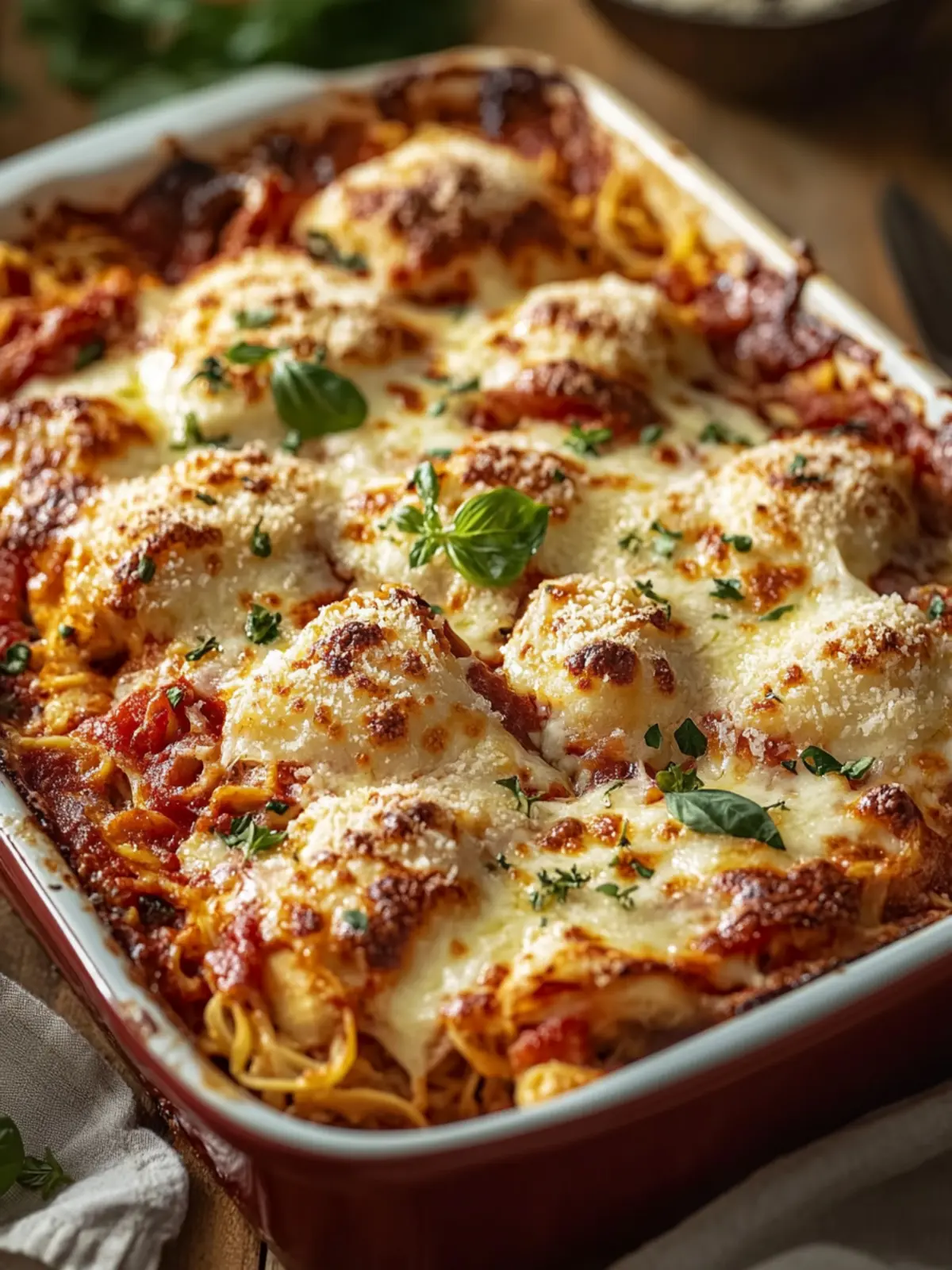 Irresistible Chicken Parmesan Casserole Recipe for Family Nights 2 Chicken Parmesan Casserole Recipe