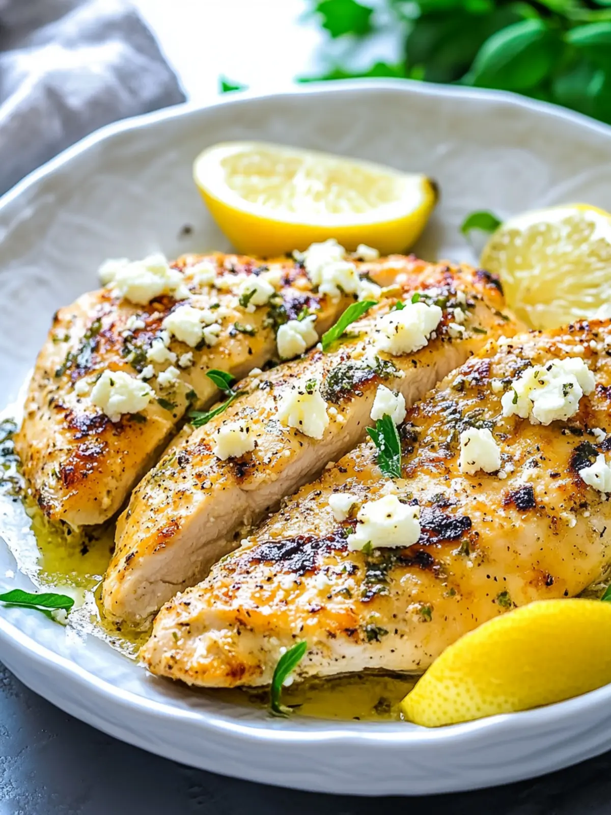 Savor Greek Chicken with Lemon and Feta in 40 Minutes 3 Greek Chicken with Lemon and Feta