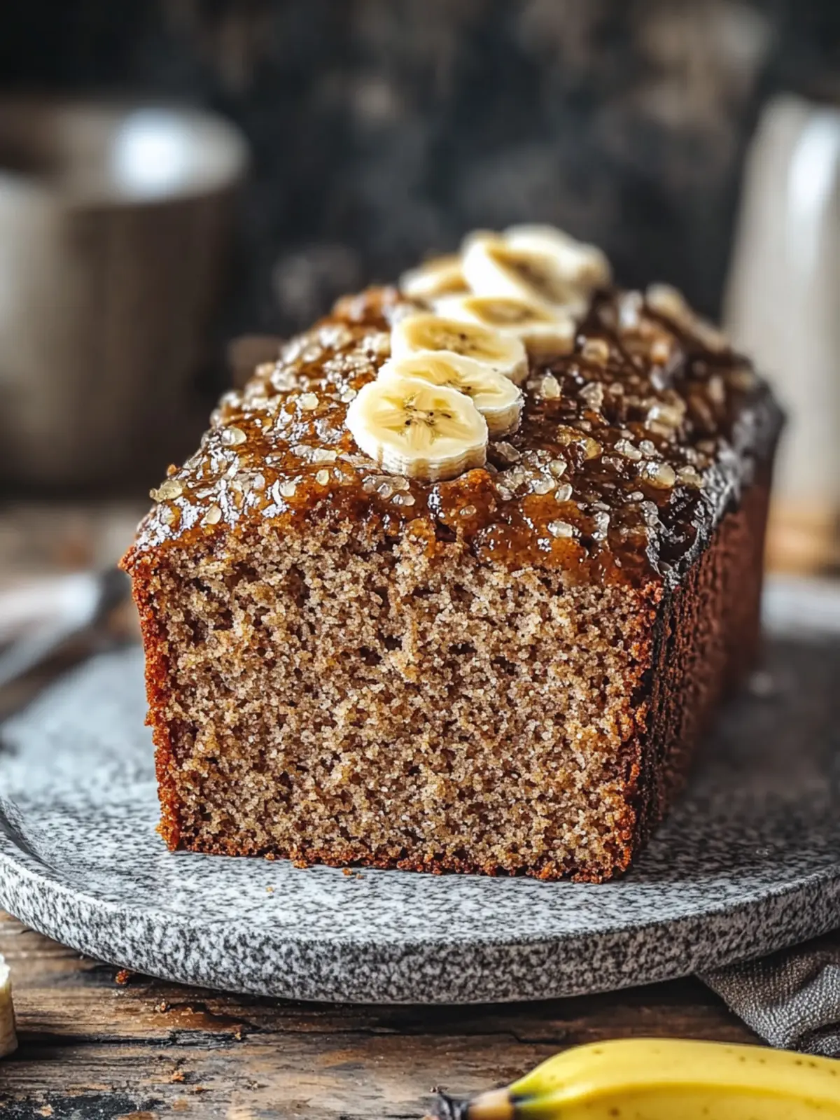 Moist Gingerbread Banana Bread for Cozy Winter Mornings 3 Moist Gingerbread Banana Bread