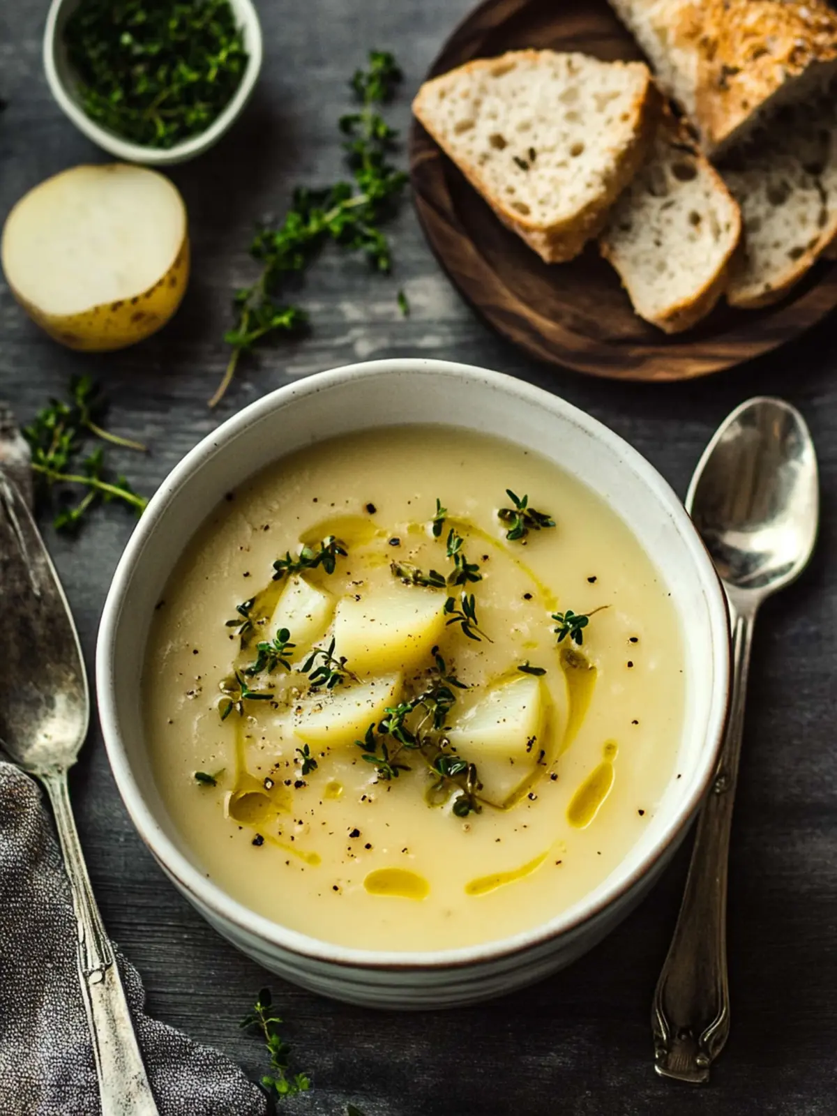 Warm Up with Roasted Garlic Potato Soup That Nourishes the Soul 3 Roasted Garlic Potato Soup
