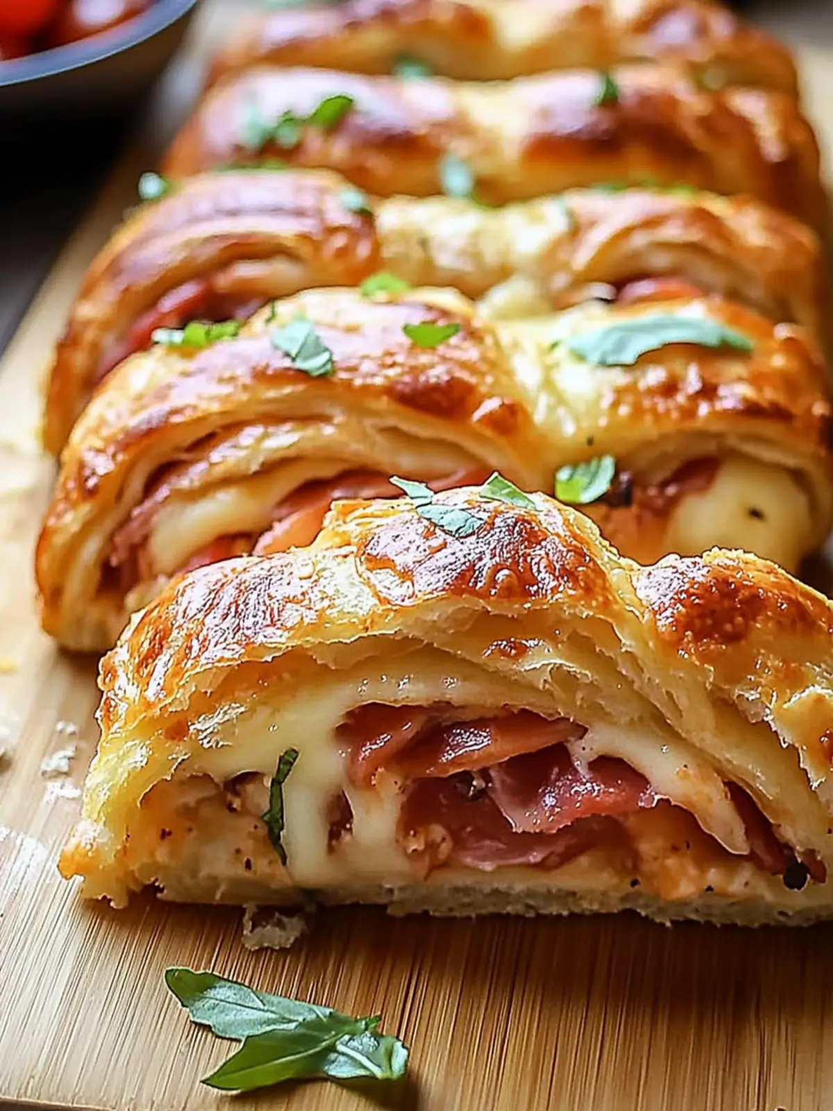 Italian Crescent Roll Sandwich Bake: Easy Family Dinner Delight 4 Italian Crescent Roll Sandwich Bake