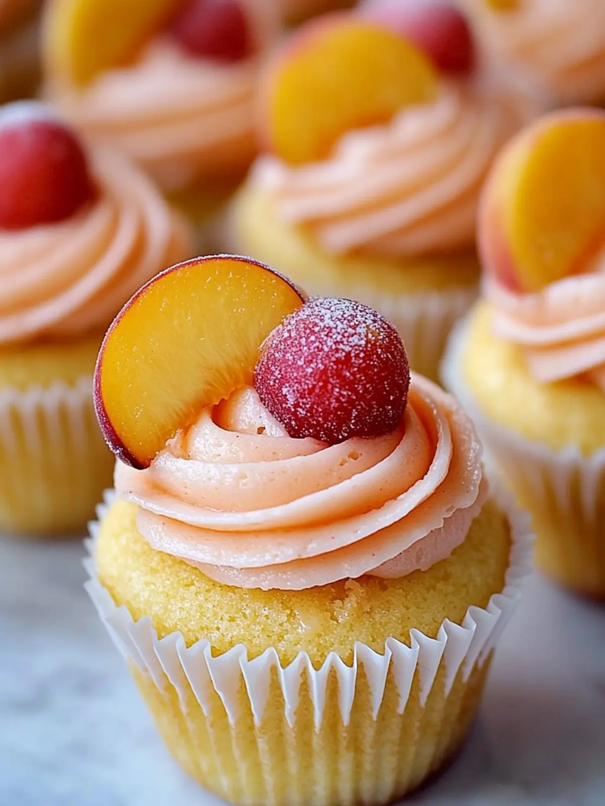 Peach Bellini Cupcakes That Elevate Your Dessert Game 5 Peach Bellini Cupcakes