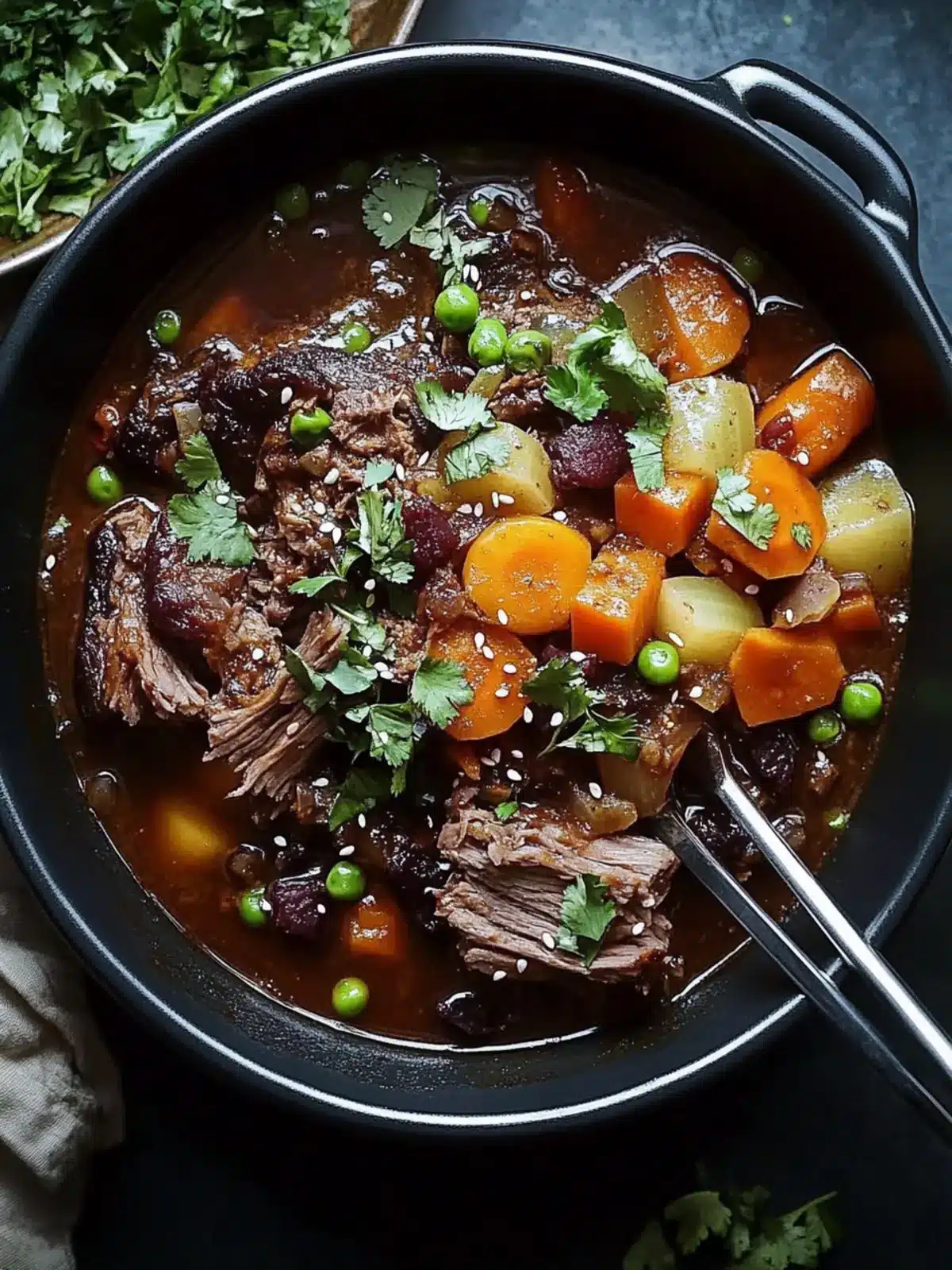 Korean Style Pot Roast: A Cozy One-Pot Wonder for Dinner 4 Korean Style Pot Roast
