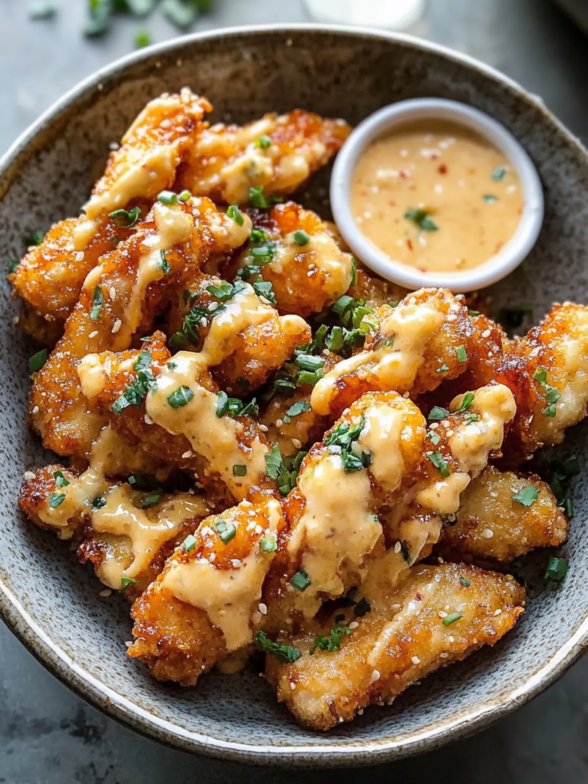 Crispy Bang Bang Chicken with Homemade Spicy Sauce Delight 4 Bang Bang Chicken