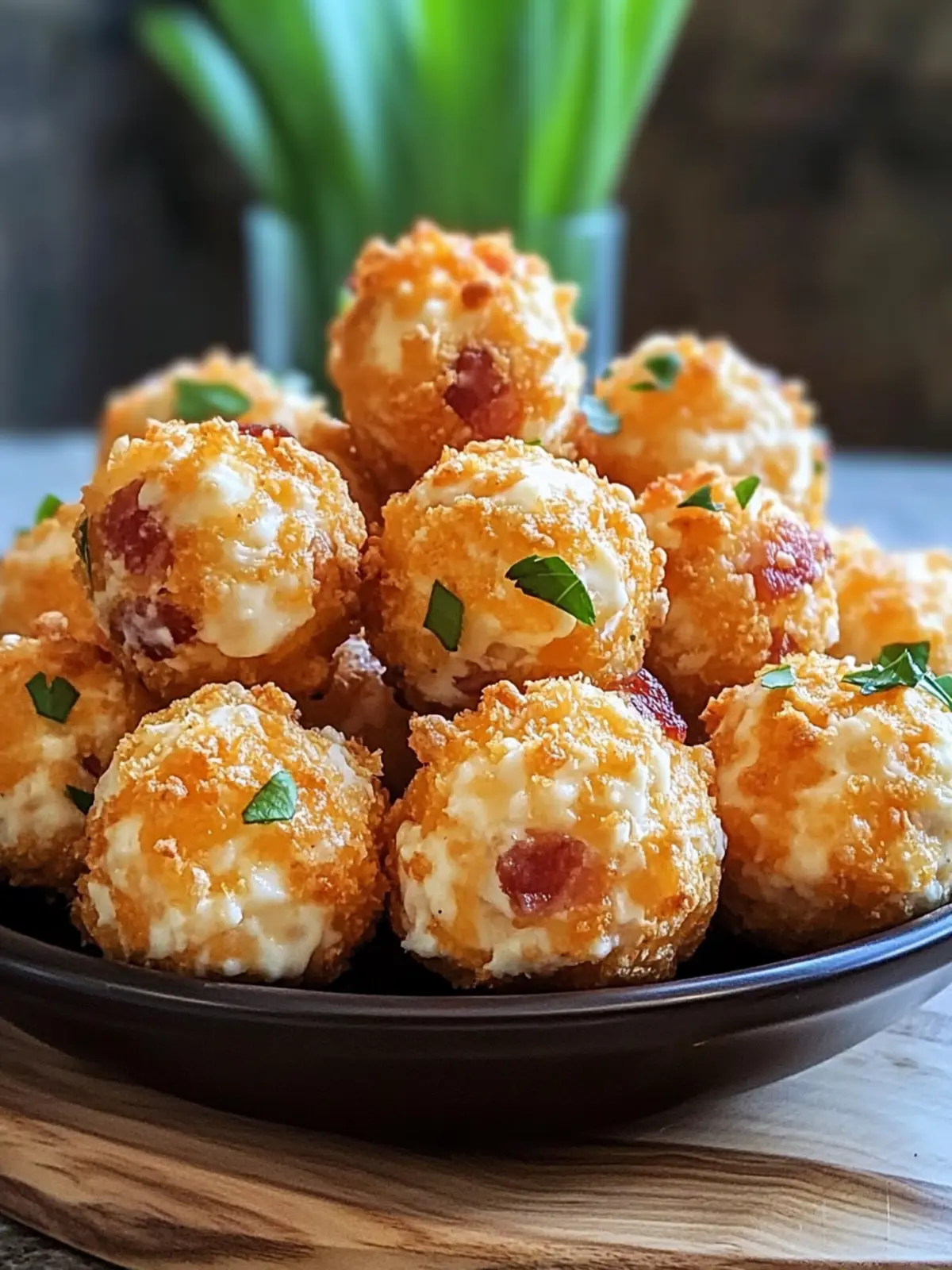 Mouthwatering Low Carb Bacon Cheddar Mini Cheese Balls 3 Low Carb Bacon Cheddar Mini Cheese Balls