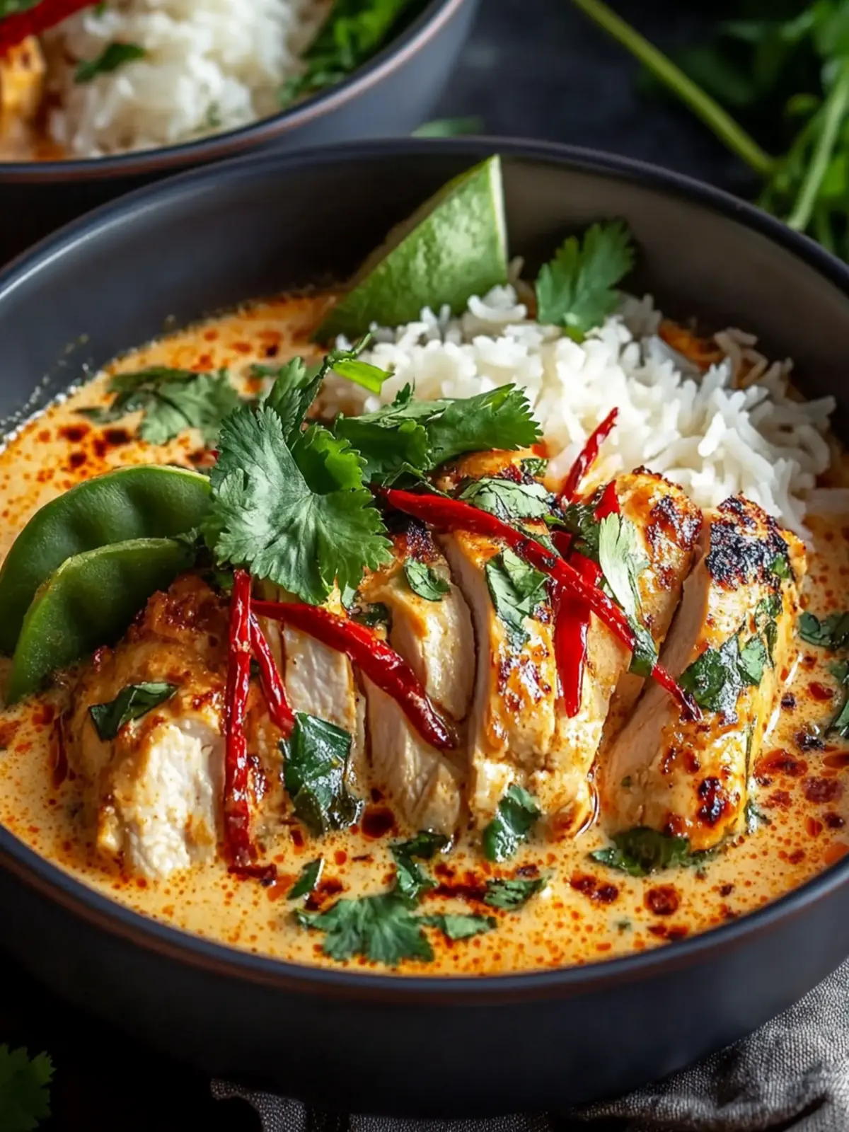 Creamy Thai Red Curry Chicken Bowls for Ultimate Comfort 4 Creamy Thai Red Curry Chicken Bowls