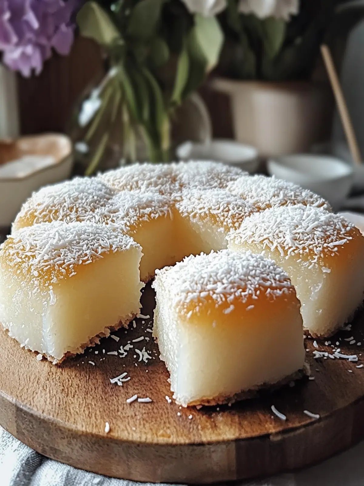 Easy Coconut Mochi Cake Bouncy & Gluten-Free Tropical Treat 5 Easy Coconut Mochi Cake Bouncy & Gluten‑Free