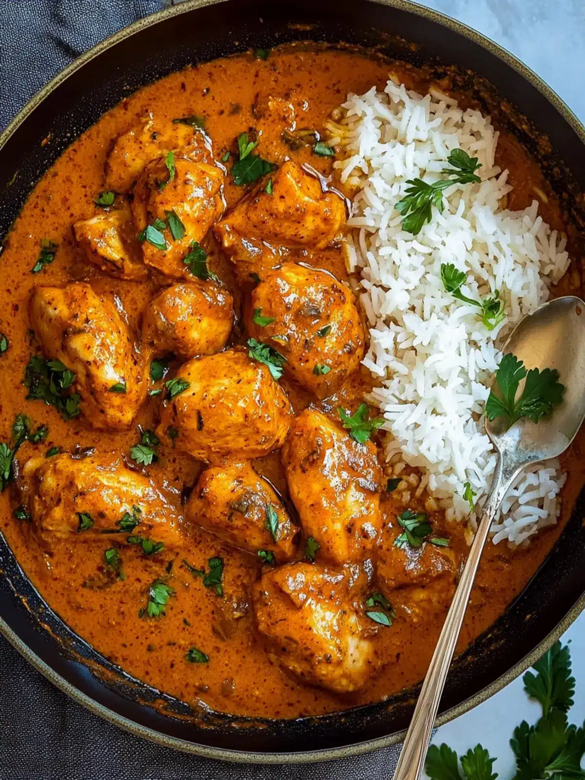 Creamy Paprika Chicken with Rice: A Cozy Home-Cooked Delight 3 Creamy Paprika Chicken with Rice