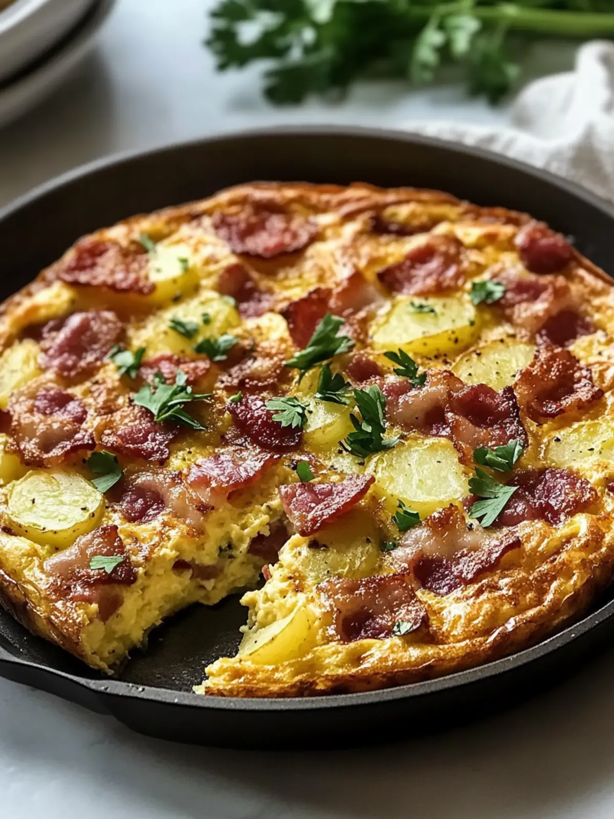 Ina Garten Bacon Potato Frittata for a Cozy Weekend Brunch 5 Ina Garten Bacon Potato Frittata