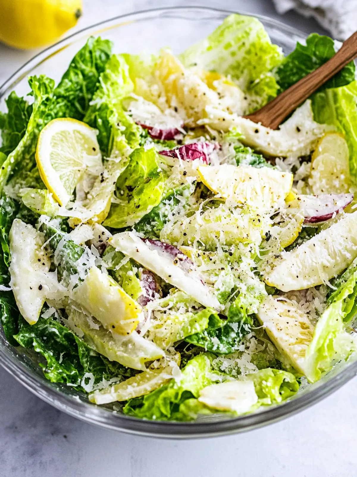 Zesty 5-Minute Lemon Parmesan Lettuce Salad You'll Love 3 5-Minute Lemon Parmesan Lettuce Salad