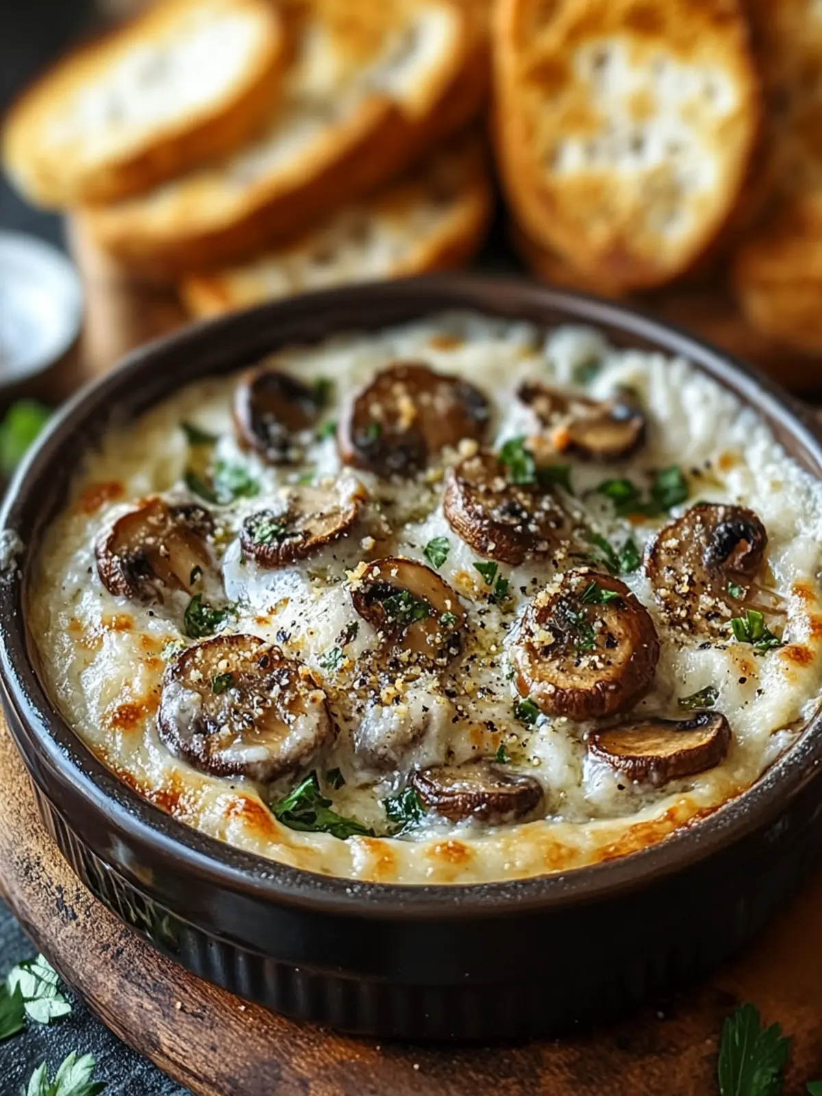 Irresistible Stuffed Mushroom Dip Perfect for Any Gathering 5 Stuffed Mushroom Dip