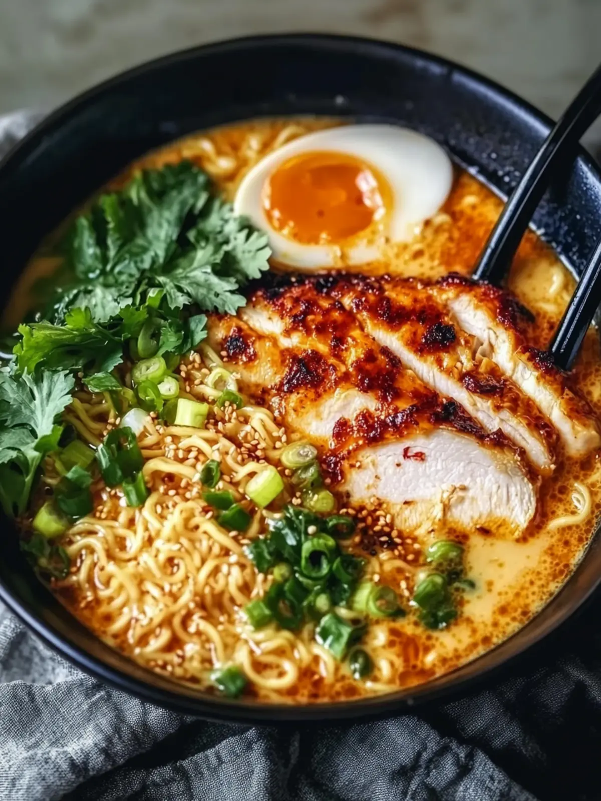 Spice Up Dinner with Fiery Chicken Ramen Delight! 4 Fiery Chicken Ramen