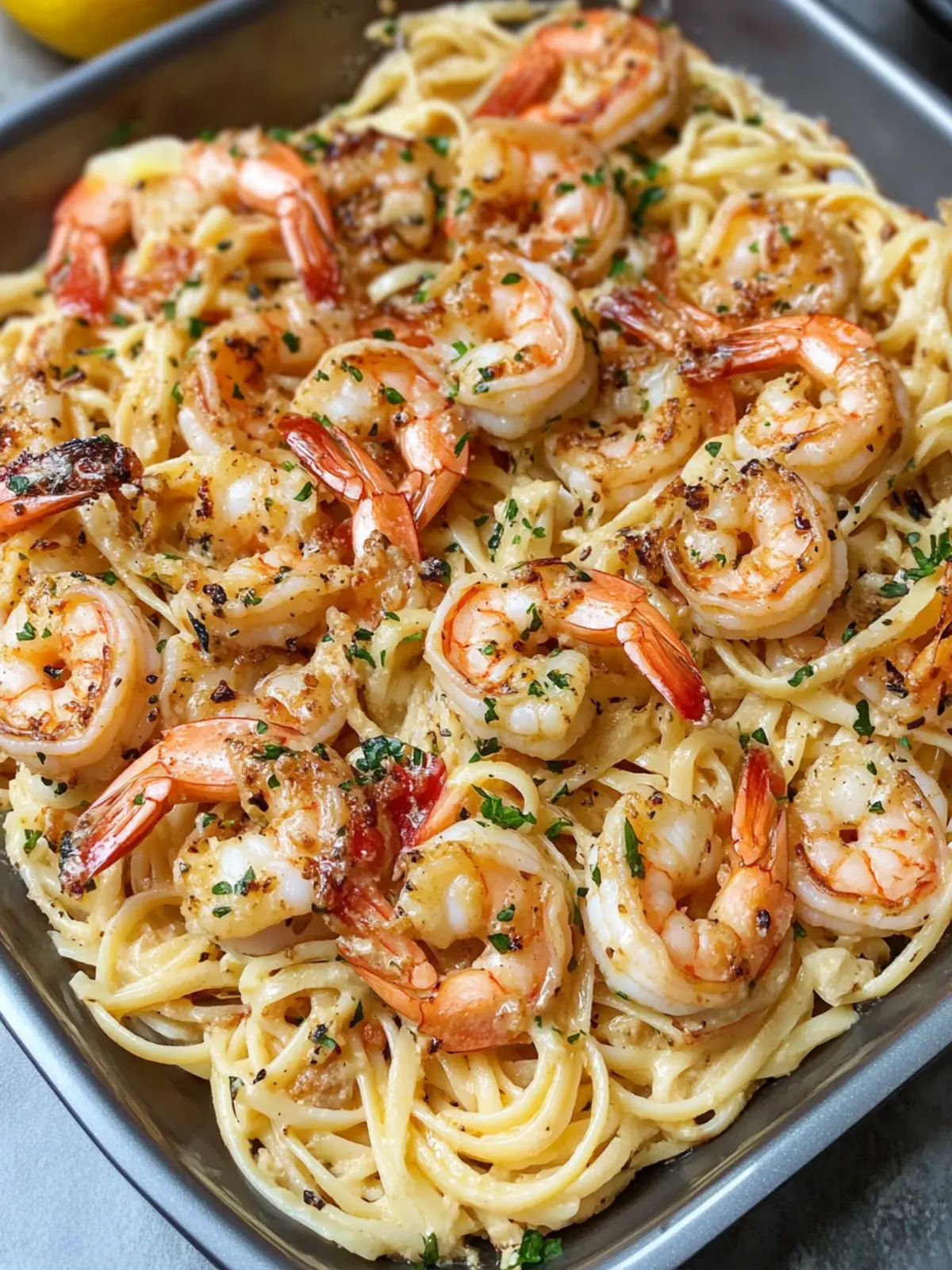 Delicious Copycat Cheesecake Factory Shrimp Scampi Linguine at Home 5 Copycat Cheesecake Factory Shrimp Scampi Linguine
