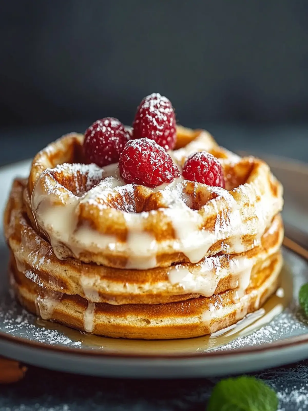 Cinnamon Roll Chaffles: Your New Favorite Low-Carb Breakfast 4 Cinnamon Roll Chaffles