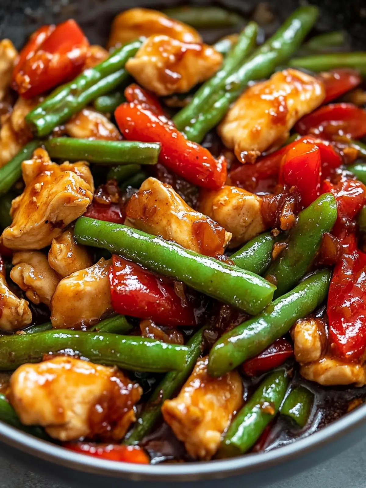 Savory Chicken and Green Bean Stir Fry in 30 Minutes 5 Chicken and Green Bean Stir Fry