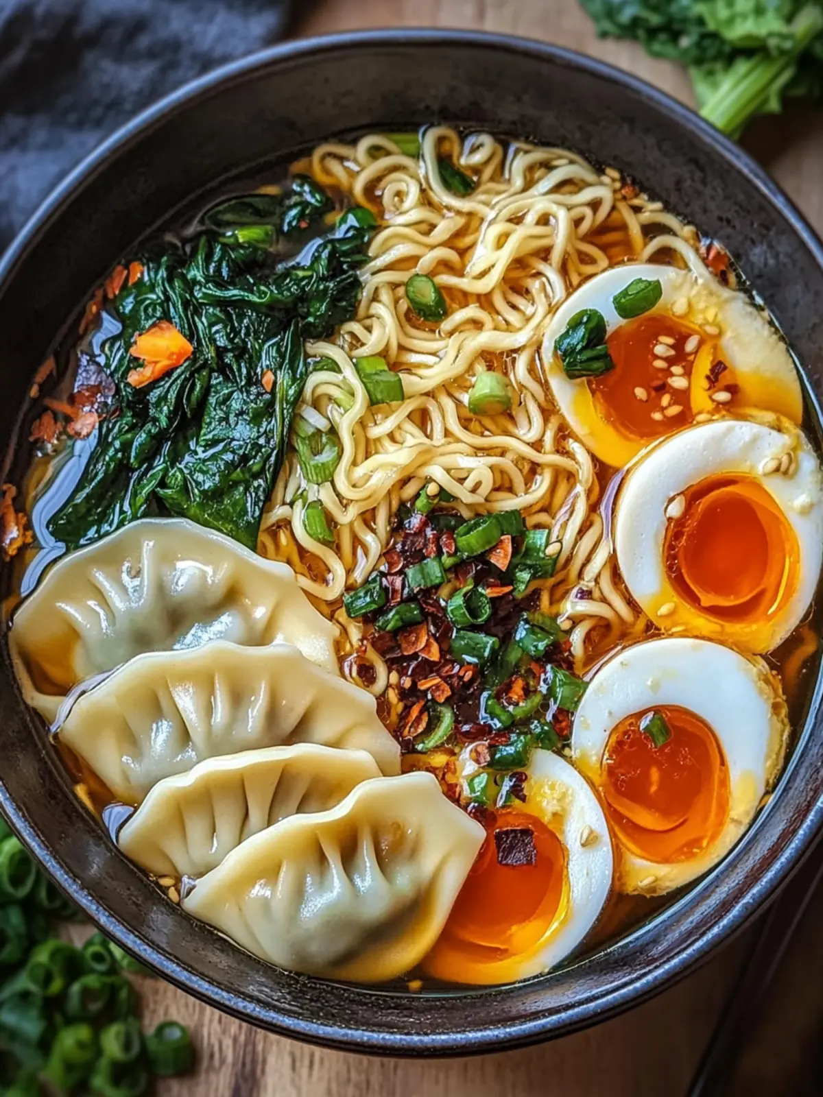 Savory Dumpling Ramen Bowl for Ultimate Cozy Comfort 5 Savory Dumpling Ramen Bowl