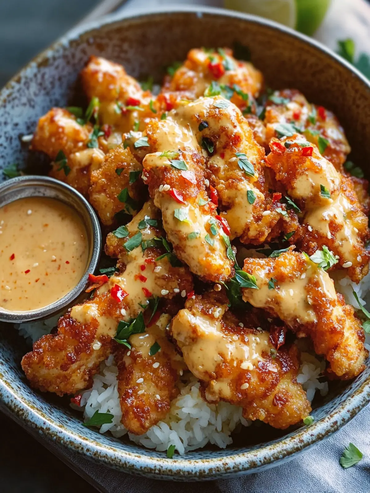 Crispy Bang Bang Chicken with Homemade Spicy Sauce Delight 5 Bang Bang Chicken