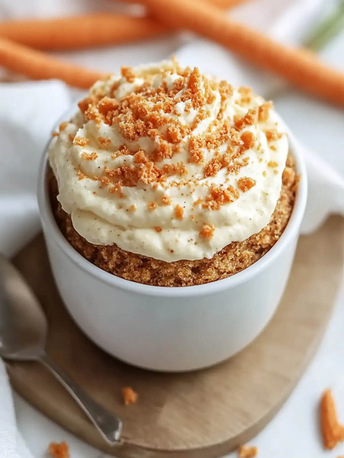 Savor This 5-Minute Keto Carrot Cake Mug Cake Bliss Today 5 5-Minute Keto Carrot Cake Mug Cake