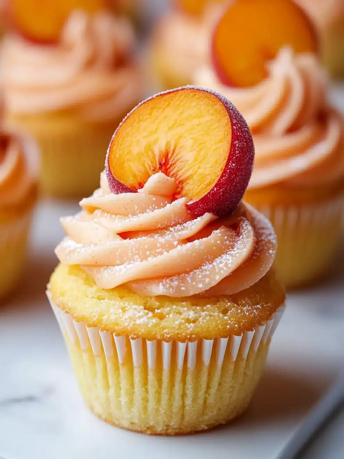 Peach Bellini Cupcakes That Elevate Your Dessert Game 2 Peach Bellini Cupcakes