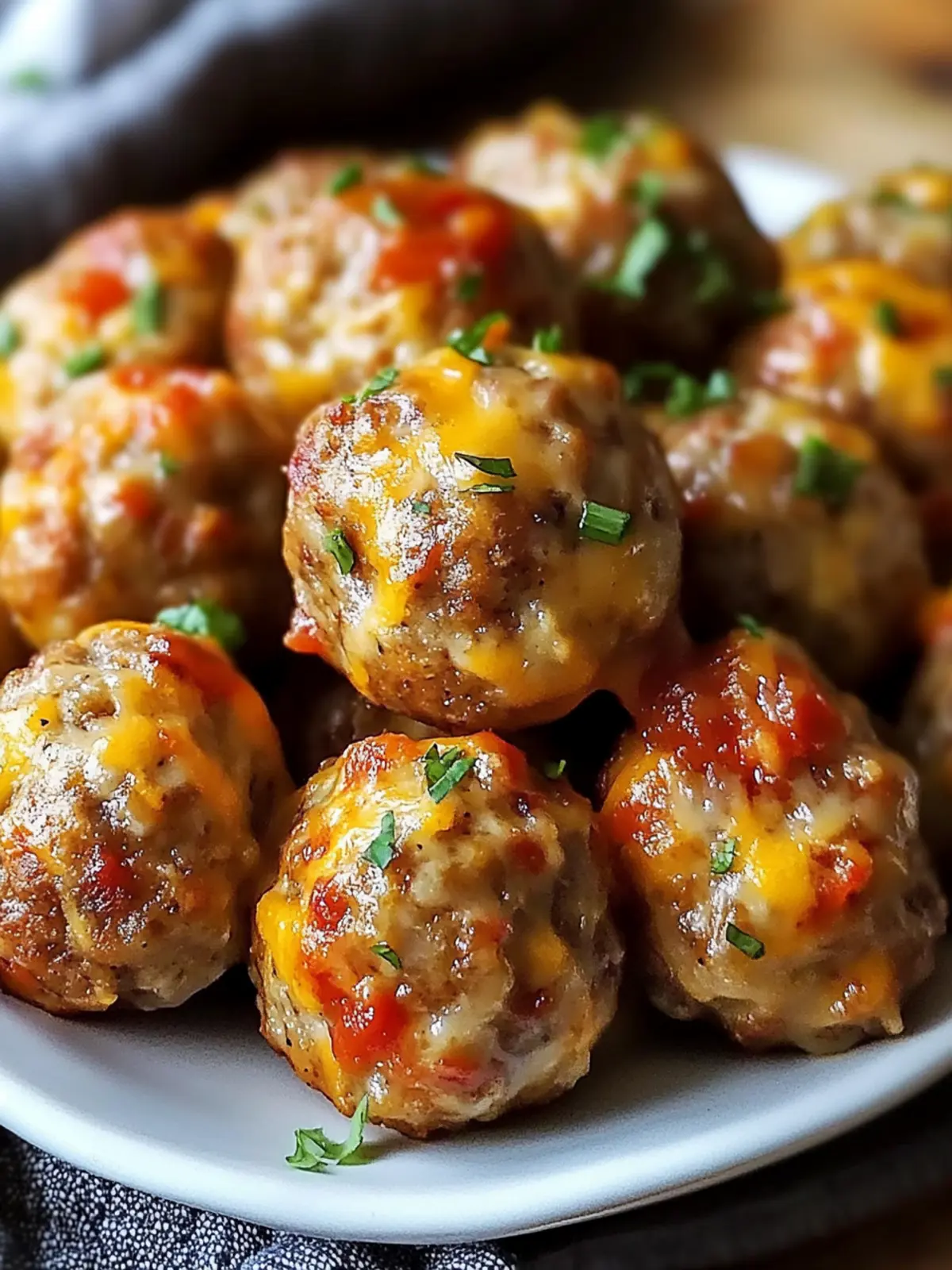 Spicy Cream Cheese Sausage Balls with Rotel for Quick Bites 4 Spicy Cream Cheese Sausage Balls with Rotel