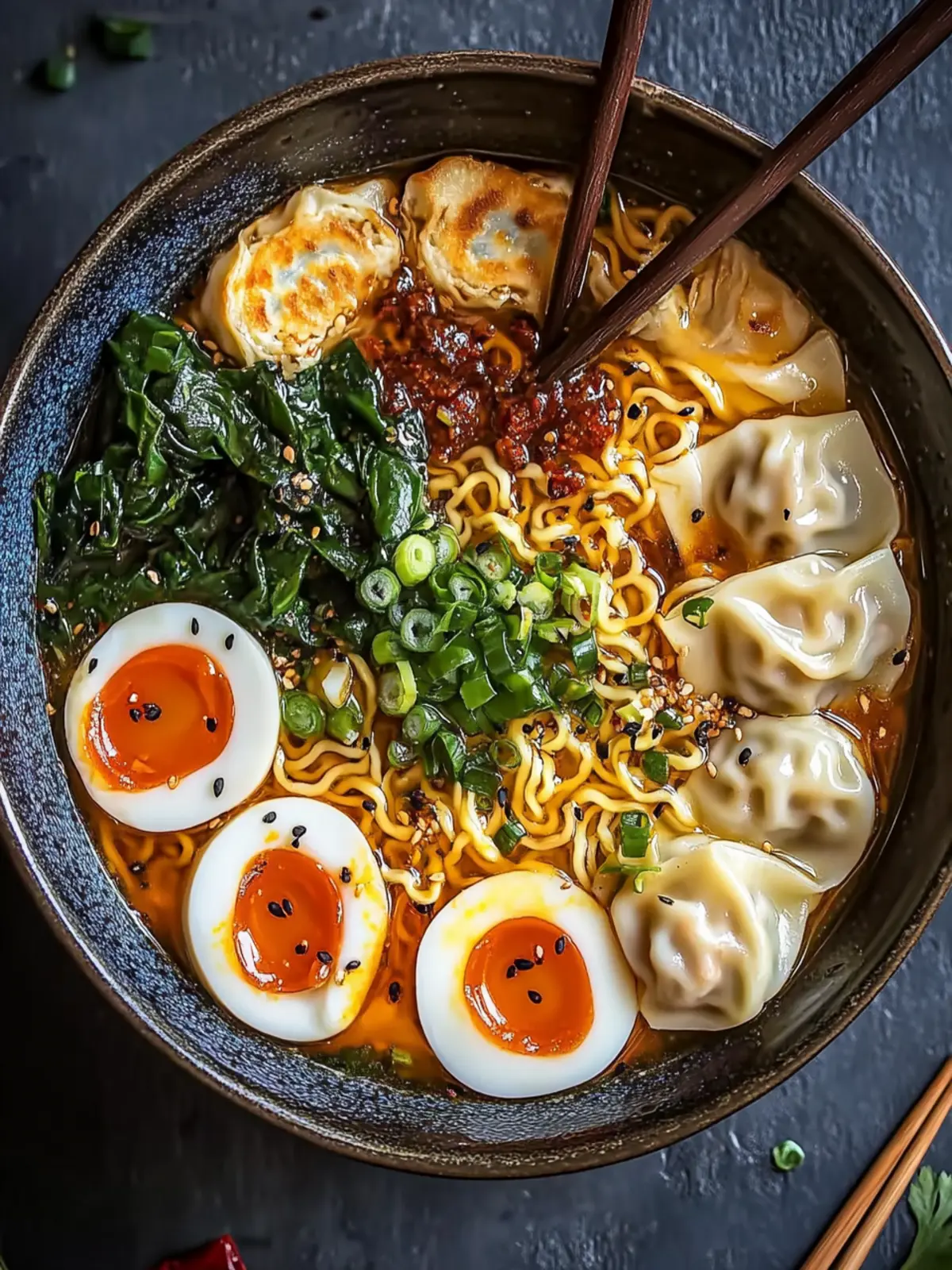 Savory Dumpling Ramen Bowl for Ultimate Cozy Comfort 2 Savory Dumpling Ramen Bowl