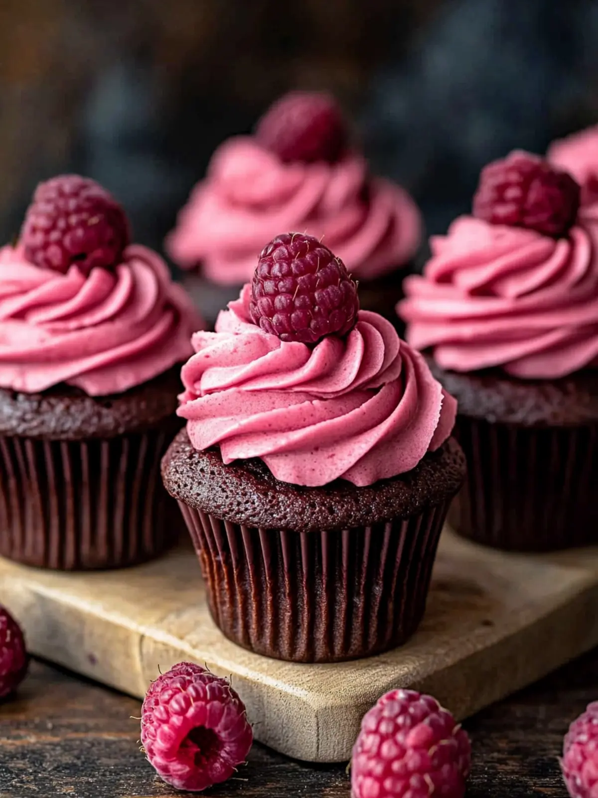 Irresistible Chocolate Raspberry Cupcakes for Any Celebration 2 Chocolate Raspberry Cupcakes