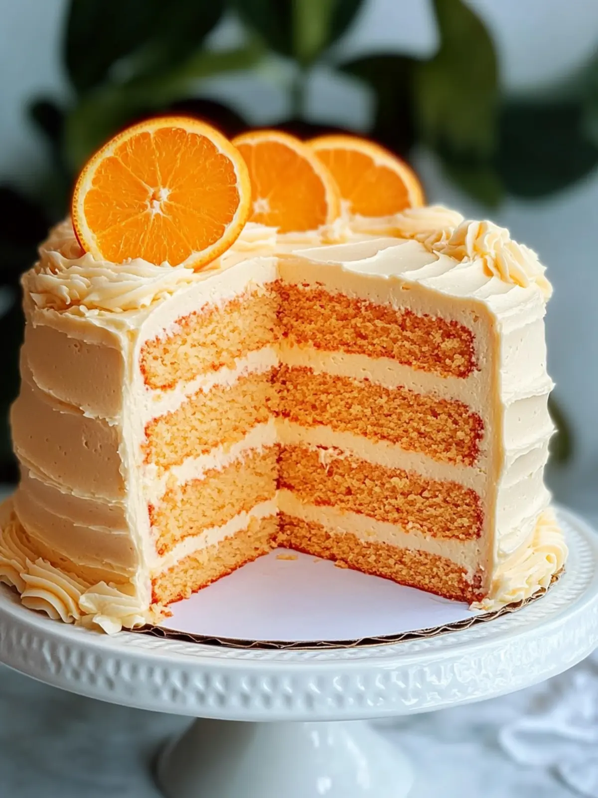 Zesty Orange Velvet Cake with Creamy Orange Frosting Delight 5 Orange Velvet Cake with Orange Cream Cheese Frosting