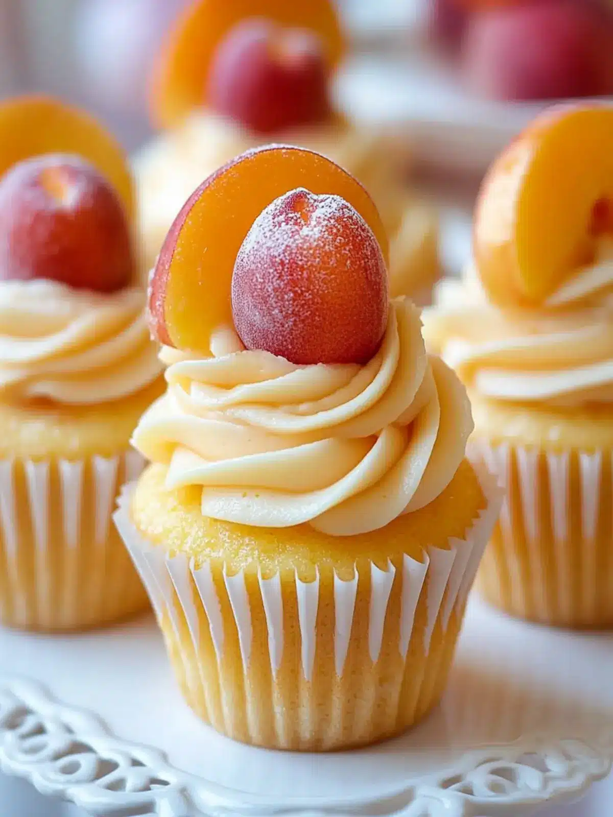 Peach Bellini Cupcakes That Elevate Your Dessert Game 3 Peach Bellini Cupcakes