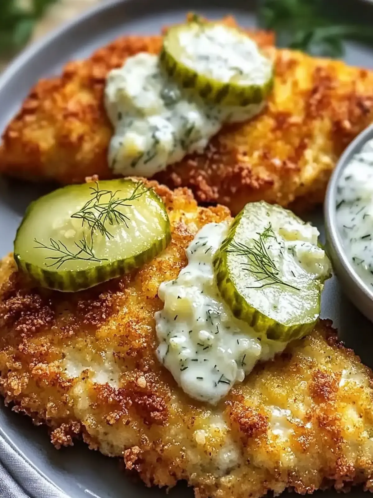 The Best Crispy Dill Pickle Parmesan Chicken You’ll Love 2 The Best Crispy Dill Pickle Parmesan Chicken