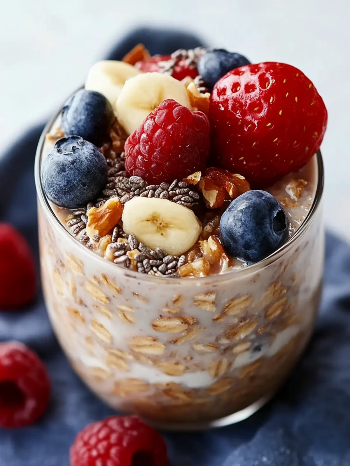 High-Protein Overnight Oats: Your Energizing Morning Boost 3 High-Protein Overnight Oats