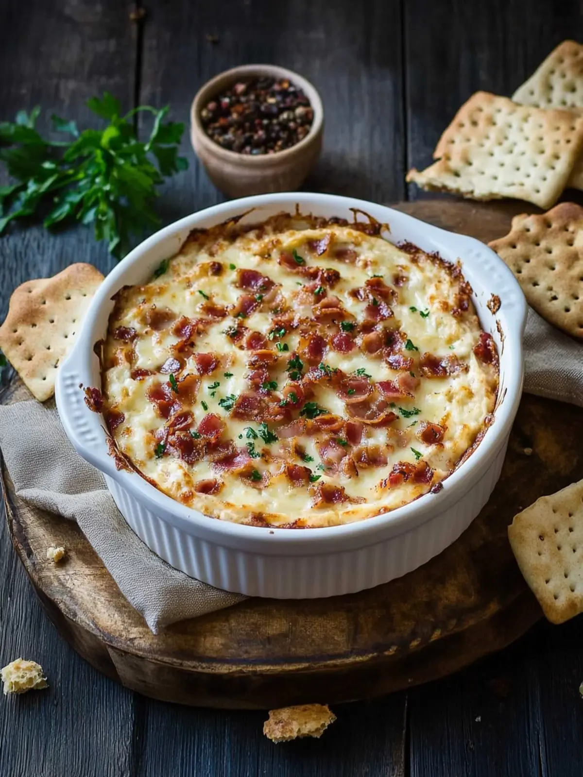 Irresistible Hot Smoked Gouda Bacon Dip for Game Day Fun 5 Hot Smoked Gouda Bacon Dip