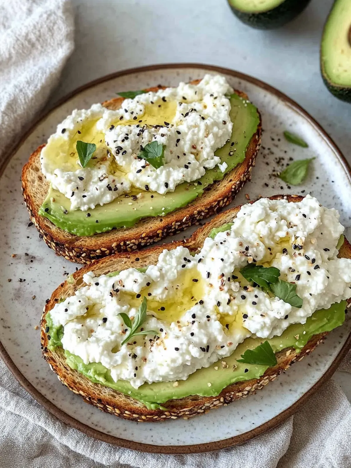Creamy Cottage Cheese Avocado Toast for Ultimate Flavor Boost 3 Creamy Cottage Cheese Avocado Toast