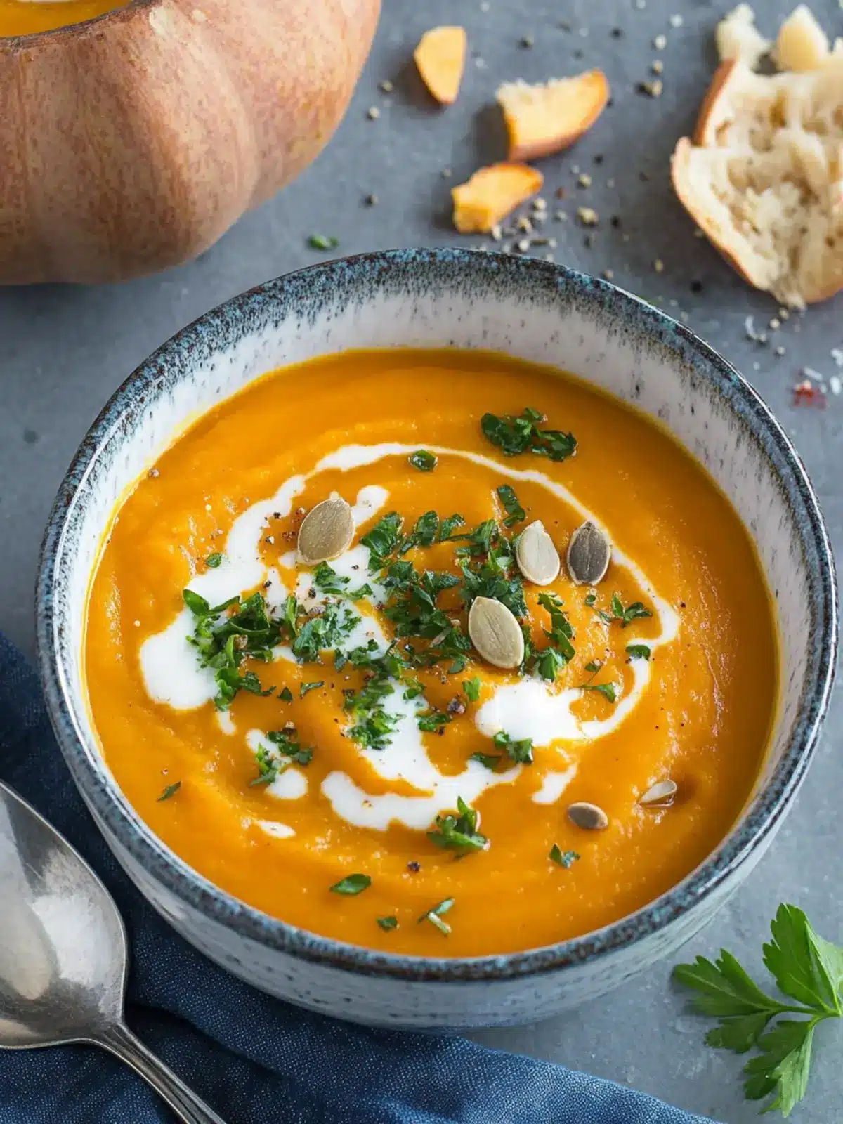 Warm Up with Creamy Pumpkin and Sweet Potato Soup Delight 5 Pumpkin and Sweet Potato Soup