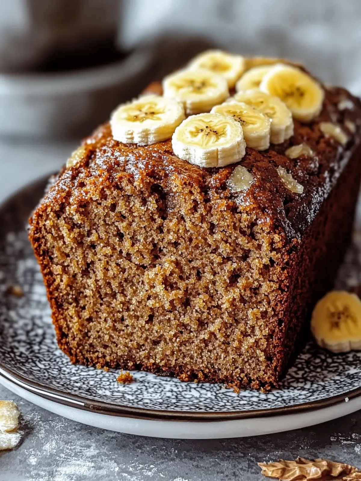 Moist Gingerbread Banana Bread for Cozy Winter Mornings 2 Moist Gingerbread Banana Bread